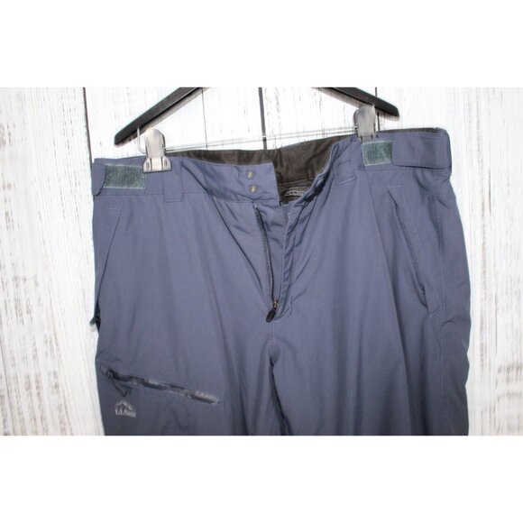 LL Bean Wildcat Waterproof Insulated Snow Pants Carbon Navy Size XL - Picture 8 of 11